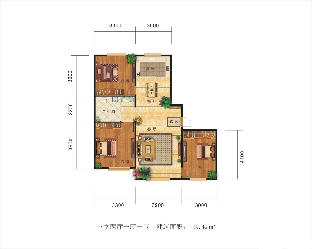 盈科·金橡五道盈科?金橡五道 D1戶型