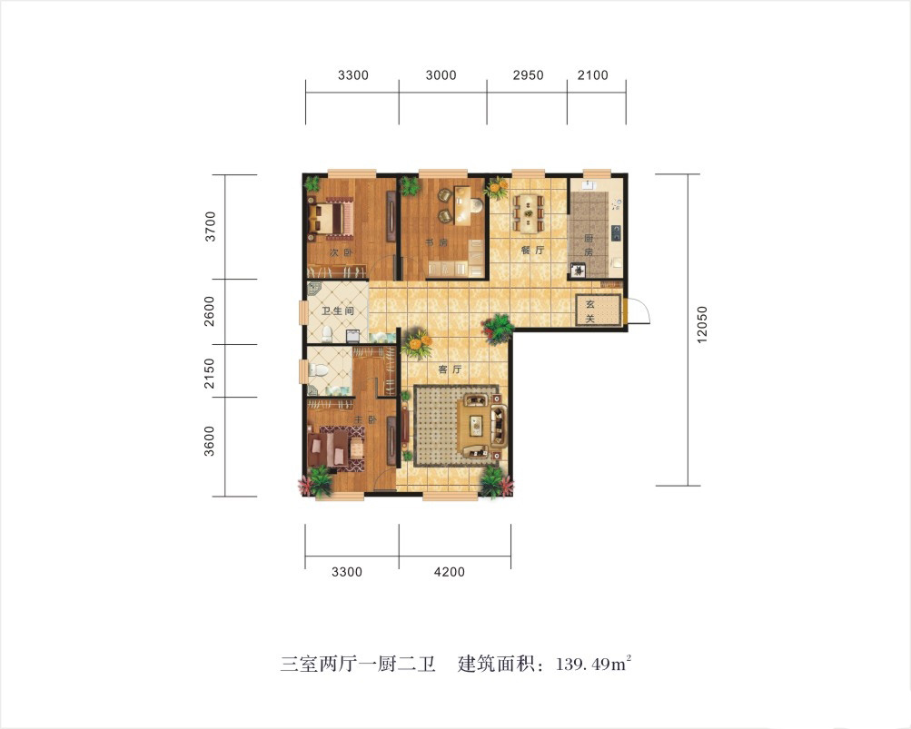 盈科·金橡五道盈科?金橡五道 E1戶型