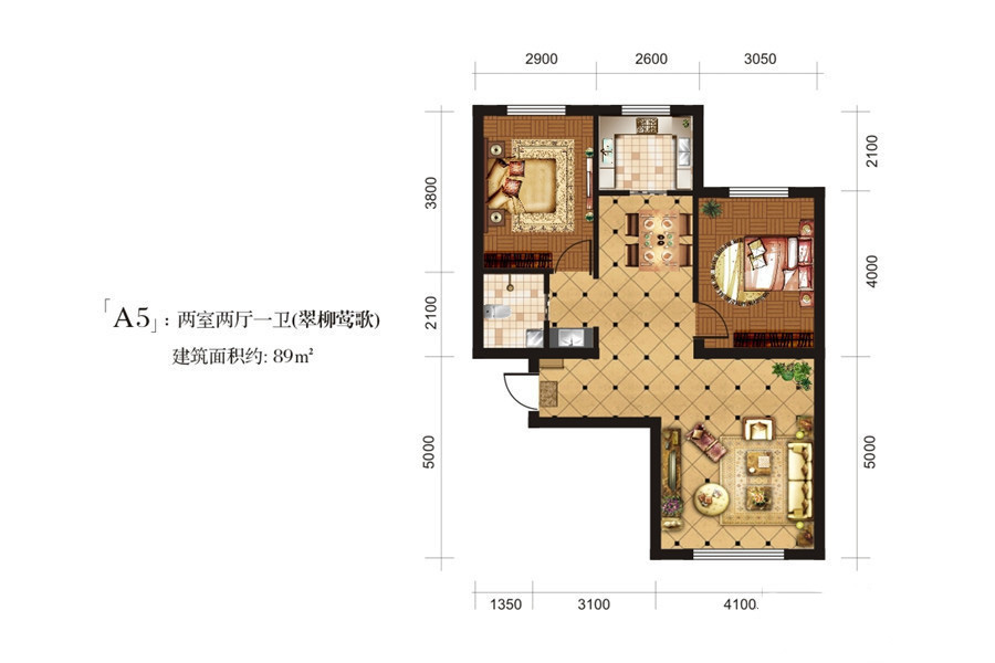 藍天森林花苑五期藍天森林花苑 A5戶型