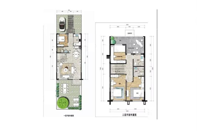 幸福里三期新品庭院B 3室2廳3衛(wèi)1廚 204.00㎡