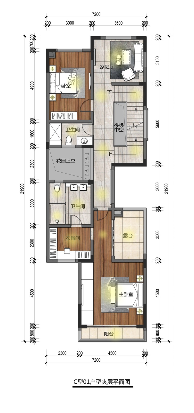 觀瀾湖·藝墅觀瀾湖·藝墅C01夾層戶型圖