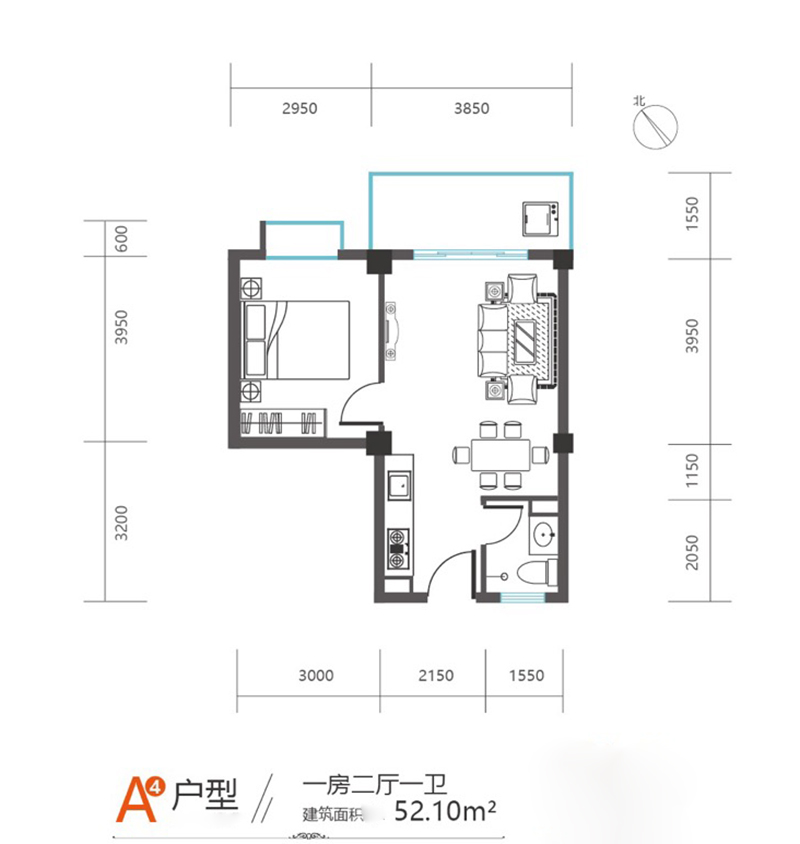 江南雅苑江南雅苑戶(hù)A4型圖